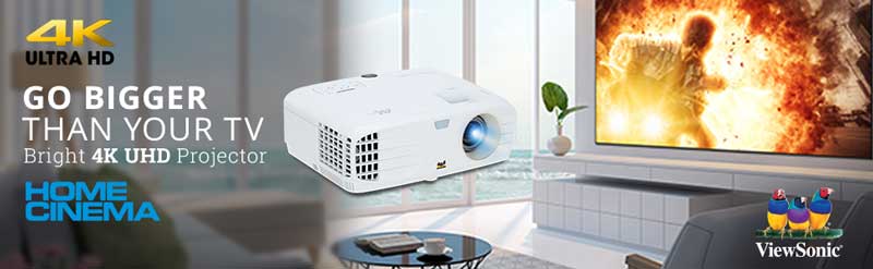 Viewsonic 4k projeksiyon cihazları Viewsonic 4k projeksiyon cihazları banner